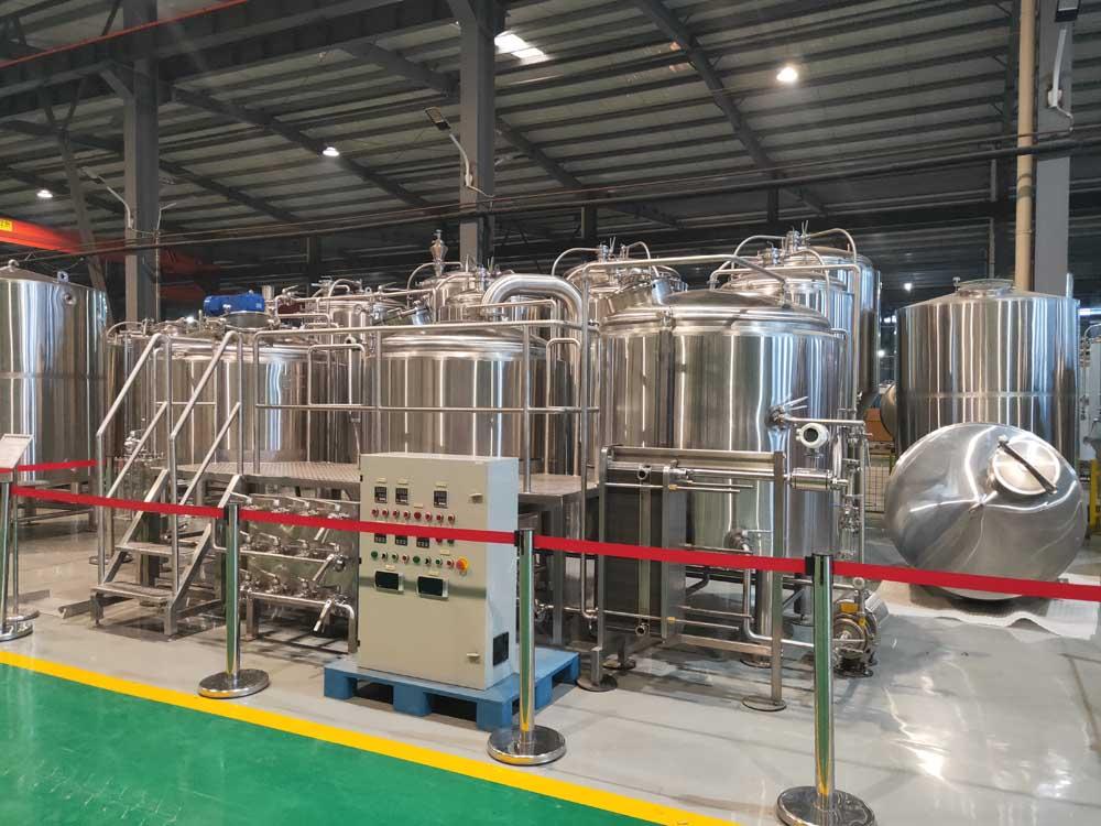 1000L Stainless steel brewhouse
